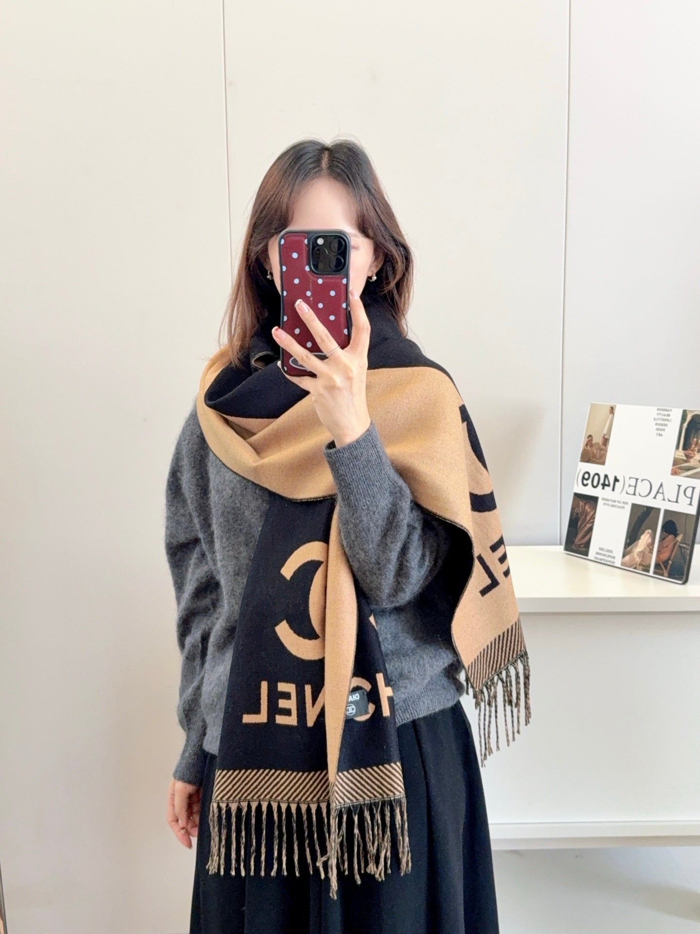 scarf/model: T66