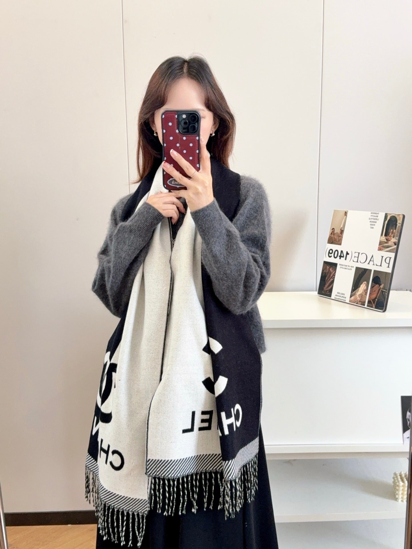 scarf/model: T66