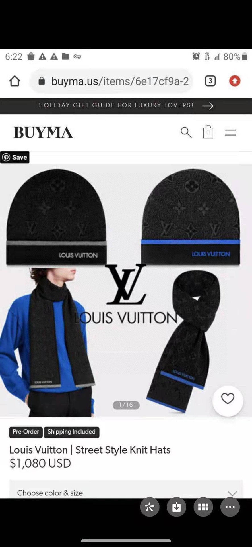 Hat + scarf