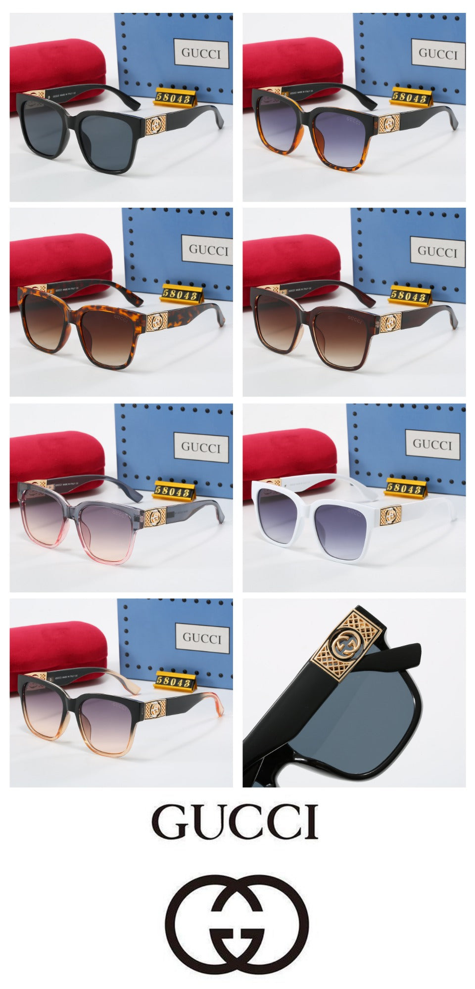 sunglasses /Lens: UV400 /Model:58043