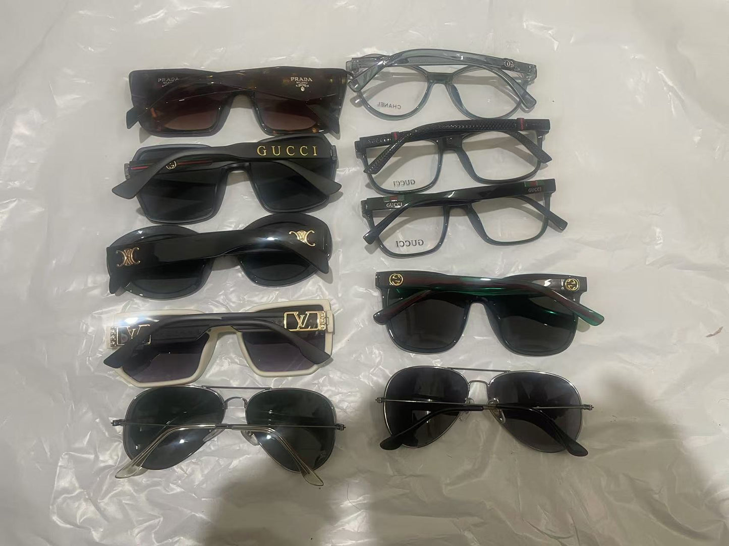 Benefits (2 pairs of sunglasses for $10.) (4 pairs of sunglasses for $18) shipped randomly