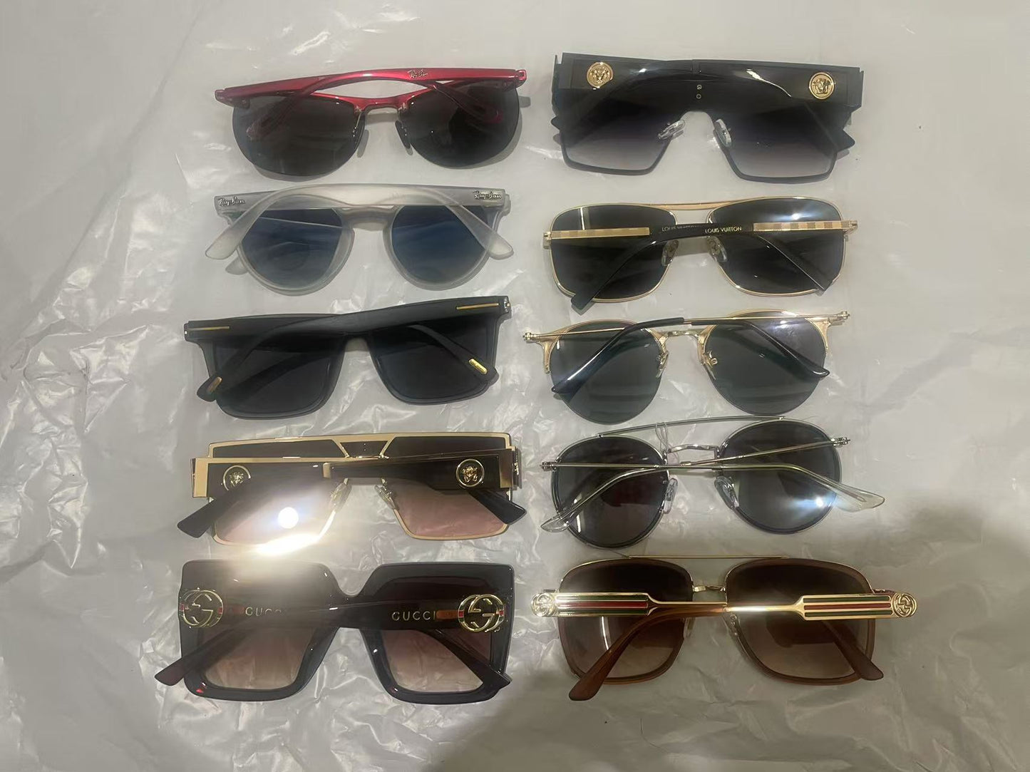 Benefits (2 pairs of sunglasses for $10.) (4 pairs of sunglasses for $18) shipped randomly