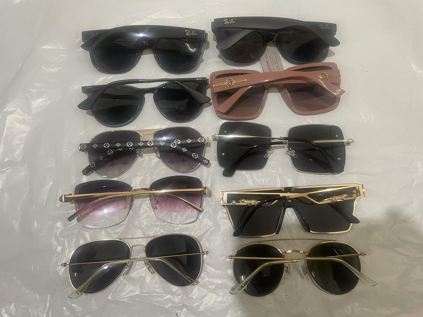 Benefits (2 pairs of sunglasses for $10.) (4 pairs of sunglasses for $18) shipped randomly